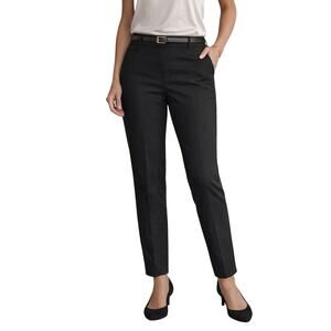 Talbots Curvy Black Dress Pants Women’s 12P Stretch Ankle